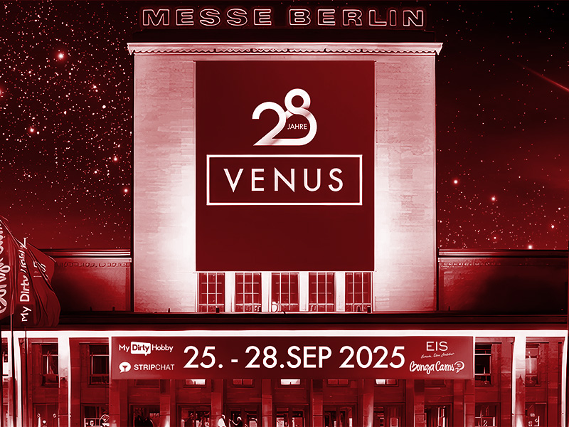 Ruby June auf der Venus Messe 2025